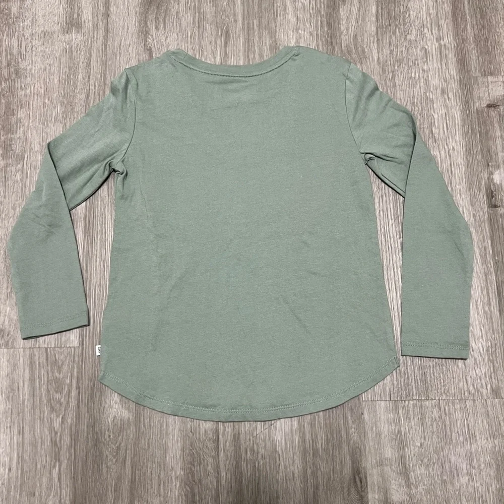 GAP Kids Star Wars‎ Green Long Sleeve Shirt w/ Yoda, girls size M